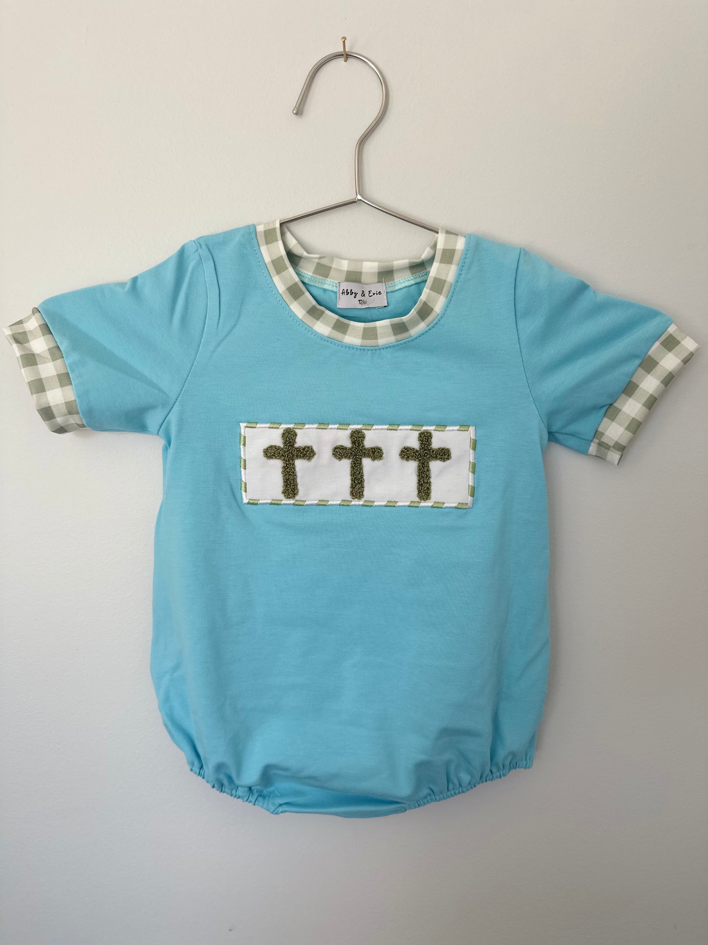 Blue and Green Cross Bubble